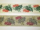 Webbänder mit Pflanzenmotiven