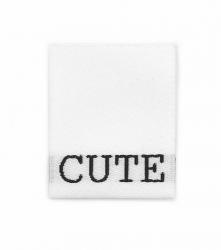 Web-Label "Cute" ca. 60x25 mm 