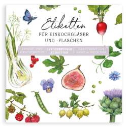 Aufkleberbuch "Etiketten für Einkochgläser und -flaschen" 119 Sticker 