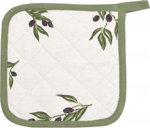 Topflappen "Oliven" ca. 22x22 cm 