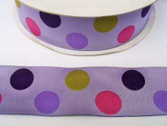 1 m Webband "Polkadots XL" 40 mm br. 