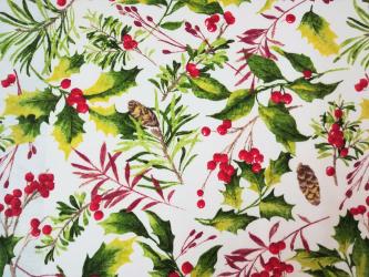 0,1 m Druckstoff "Ilex" 280 cm br. 