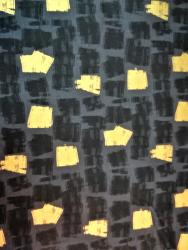 0,1 m Druckstoff  "Shine Objects - Quadrat"  ca. 112 cm br. 