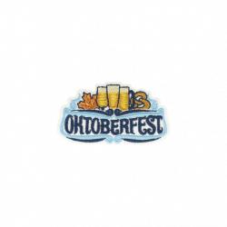 Applikation "Oktoberfest" ca.60x33 mm 