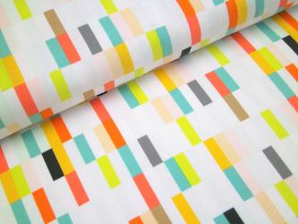 0,1 m Feiner Single-Jersey  "Eiscreme Karo" 150 cm br. 