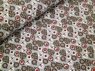 0,1 m Baumwolldruck  "Kitzbühel Schmuck" 150 cm br. Westfalen 