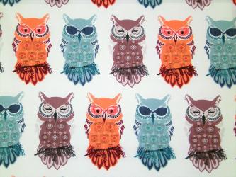 0,1 m Druckstoff  "Nightfall - Eulen" ca. 114 cm br.  Art Gallery 