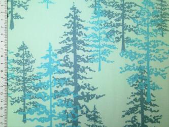 0,1 m Druckstoff  "Nightfall - Tannen" ca. 114 cm br.  Art Gallery 