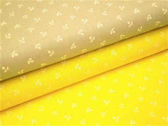 0,1 m Baumwollstoff "Blättchen"155 cm breit 