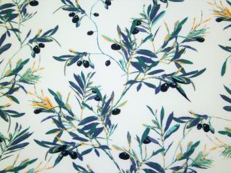 0,1 m Druckstoff  "Mediterraneo - Oliven"" ca. 114 cm br. 