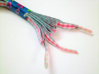 1 Paar Trachten-Schnürsenkel "Karo" (max. 1 m) 