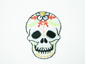 Applikation "Sugar Skull" 40x30 mm 