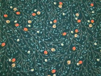 0,1 m Druckstoff  "Weihnachtsbeeren" ca. 114 cm br.  Art Gallery 