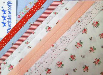 Stoffpaket "Prinzessin"  bunt 12tlg. 48x48 cm Baumwollstoffe Westfalen 