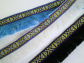 1 m Fransenborte "Chihuahua"  35 mm br. 