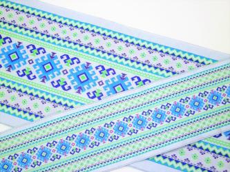 1 m Jacquardwebband "Cancun" 50/100 mm 100 mm