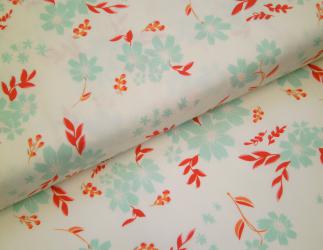 0,1 m Druckstoff  "Winged" ca. 114 cm br.  Flower Art Gallery 