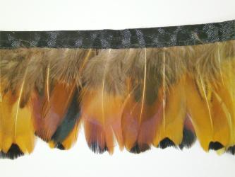 1 m Federbordüre "Fasan M" ca.60 mm br. 