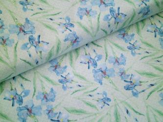 0,5 m Druckstoff  "Sweet Siesta"  Iris ca. 114 cm br. 