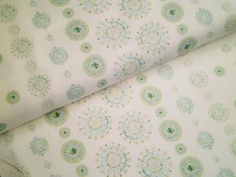 0,5 m Druckstoff  "Sweet Siesta" Schmuck ca. 114 cm br. 