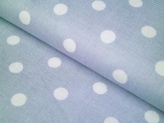 0,1 m Baumwoll-Druckstoff  "Lyon" Tupfen 150 cm br. Westfalen 