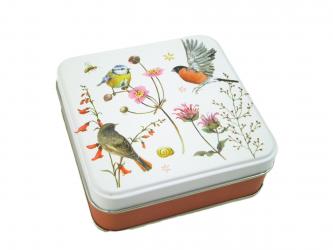 Geschenkdose "Zeit für Harmonie" 10x10x3,5 cm 