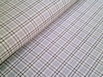 0,1 m Baumwoll-Flanell "Bergen" Karo ca. 150 cm br. Westfalen 