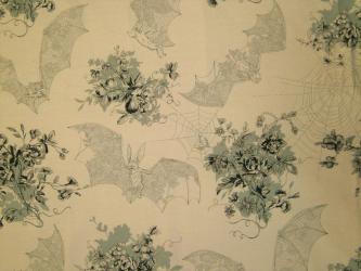 0,1 m Feiner Single-Jersey  "Fledermaus" altrosa 150 cm br. 