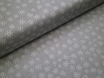 0,1 m Druckstoff  "Furry Friends " grau ca. 114 cm br. 