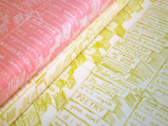 0,1 m Druckstoff  "Bibliomania" ca. 114 cm br.  Art Gallery 