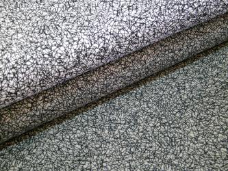 0,1 m Baumwoll-Druckstoff  "Gekritzel"  115 cm br. 