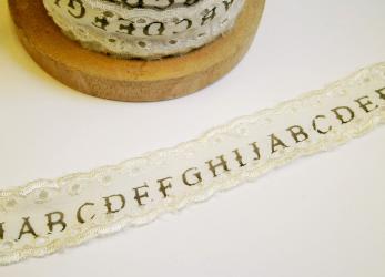 1m Spitze "ABC" 20 mm br. 