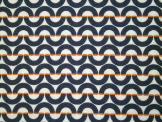 0,1 m Druckstoff "Pasta Love - Macaroni Madness" 110 cm br. 