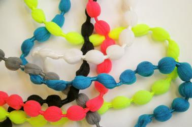 1 m Bommelborte "Bonbon" 