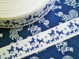 1 m Köperband "Westfalen-Pferdchen" 20 mm Br. 