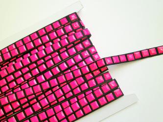 1 m aufbügelbare Borte "Neon" 10 mm br. 