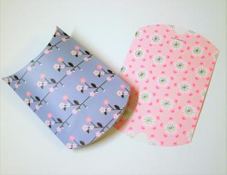 Geschenkschachtel Kirschblüten 12x18cm 1 Stück 