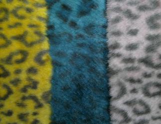 0,5 m Webpelzbesatz "Crazy Leo" ca. 50 mm Polyester 