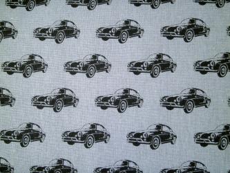 0,1 m Japan-Druckstoff  "Cars"  110 cm br. 
