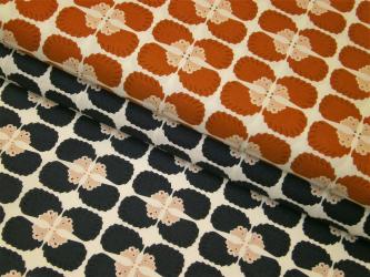 0,1 m Baumwoll-Druckstoff  "Herbsttag - Igel" ca. 112 cm br. 