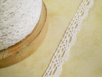 1 m Baumwoll-Häkelspitze 10 mm 