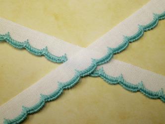 1 m Baumwoll-Bogenkante 9 mm 