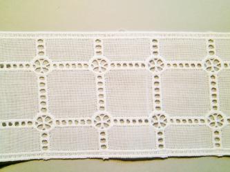 1 m Schweizer Festonspitze 60 mm br. 