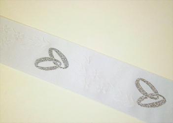 1 m Jacquardborte "Heirate mich" 40 mm 