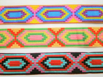 1 m Jacquardwebband "Latino" 35 mm 