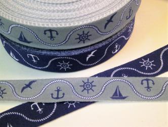1 m Köperband "Maritim" 20 mm Br. 