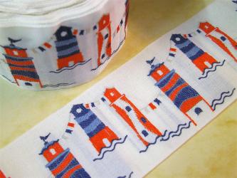 1 m Webband "Leuchtturm XL" 50 mm br. 