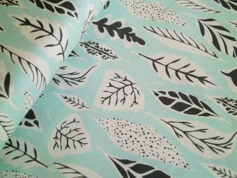 0,1 m Druckstoff  "Blätter" ca. 114 cm br.  Art Gallery 