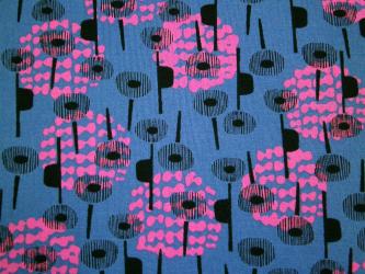 0,1 m Baumwoll-Druckstoff  "Snow Flower - Kaika " 