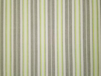 0,1 m Webstoff "Gent limon"  Streifen hell 150 cm br. Westfalen 
